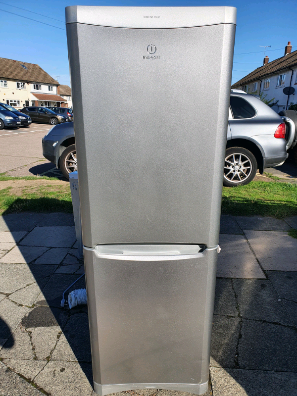Grey indesit fridge freezer delivered today in Romford, London Gumtree