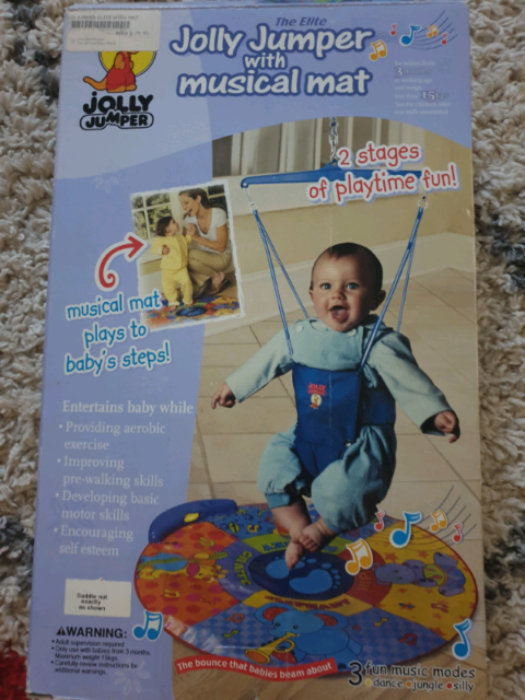 Baby Toddler Toys Jolly Jumper Musical Walking Mat Baby