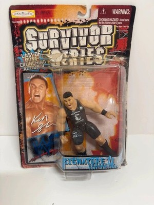 WWE Jakks Pacific 1999 Ken Shamrock Survivor Series Signature Series 4 Figure