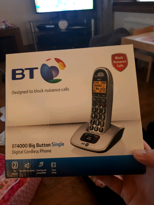 BT digital cordless big button phone in Monifieth, Dundee Gumtree
