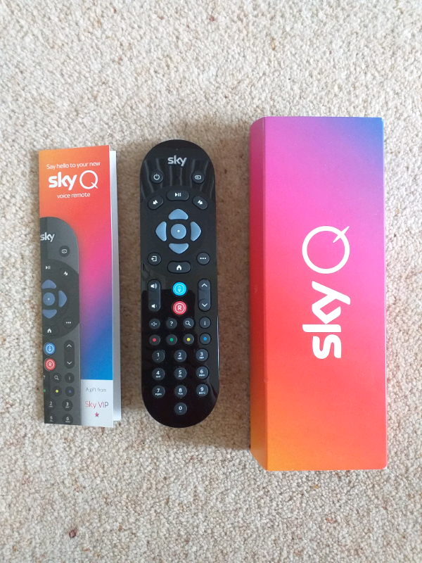 Sky Q Voice Remote Control Brand New Collection Only, Stanway, Essex