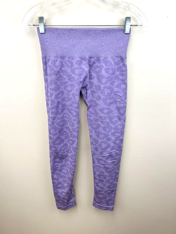 NVGTN S Seamless Camo Leopard Leggings Lilac Lavender Purple