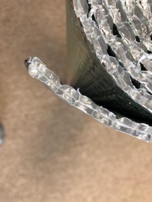 IES 24" x 100' Double Bubble Reflective Foil Insulation Thermal Barrier R8