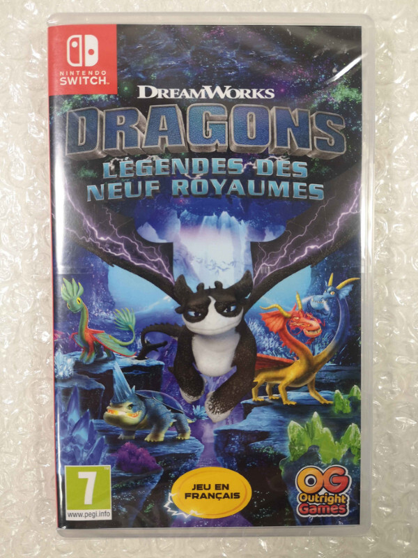 Dreamworks Dragons: Legendes Des Neufs Royaumes Switch Fr New (Game In English/F