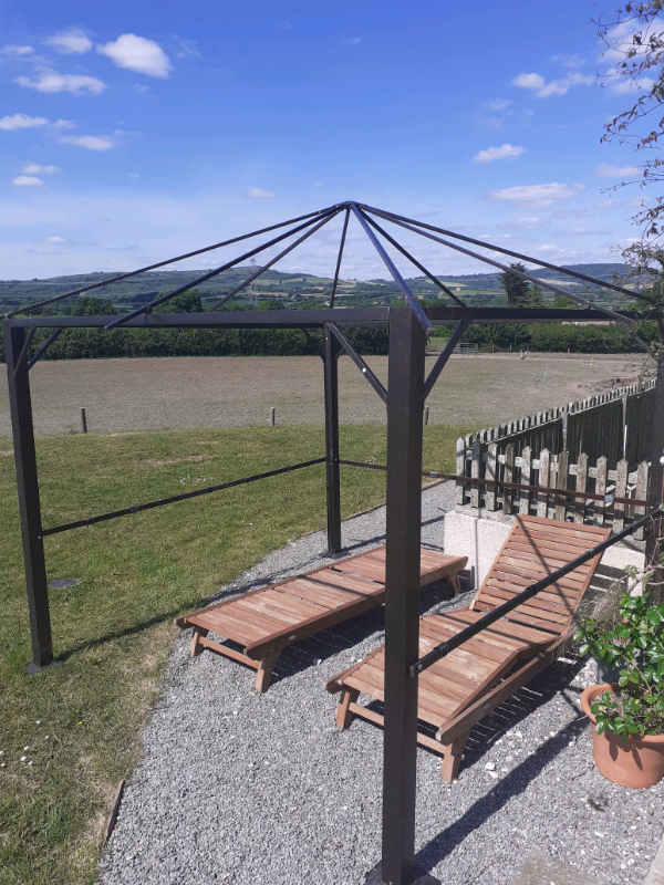 SAVE Argos Home 3m x 3m Pop Up Garden Gazebo with Side Panels Argos Deal