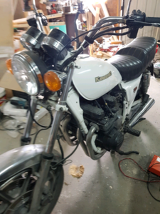 1981 kawasaki kz ltd stroke dirtbike swap reg condition road good