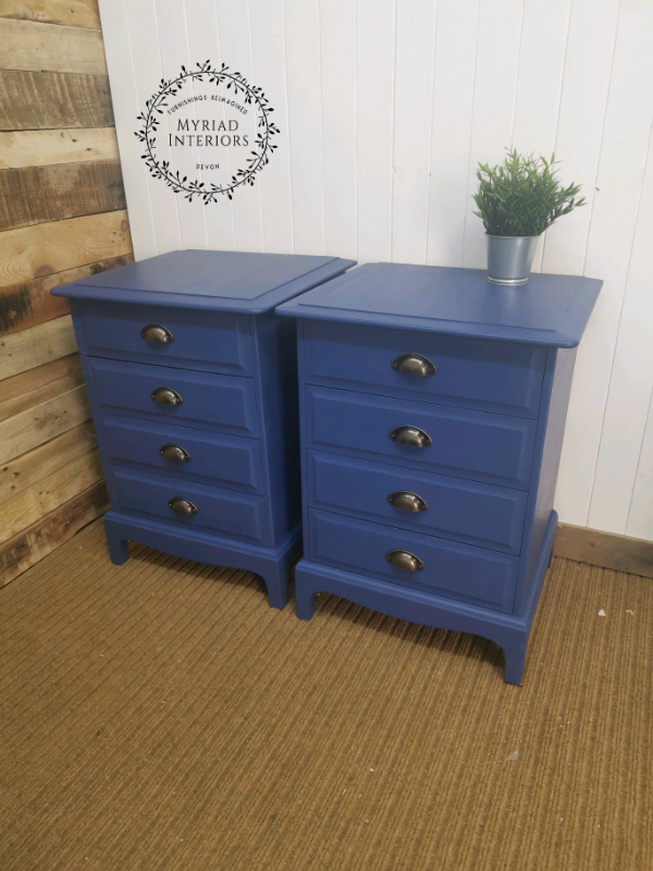 Refurbished Vintage Stag Minstrel bedside tables in Ipplepen, Devon
