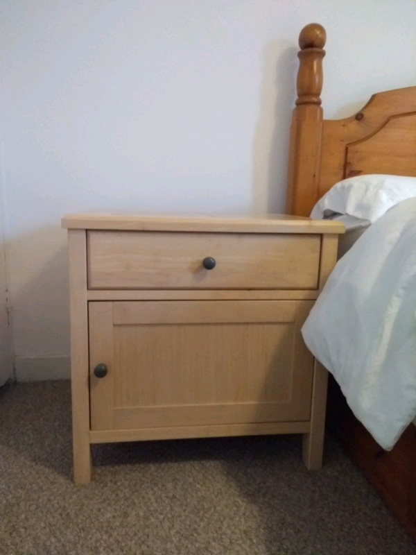 Two matching wooden bedside tables in Norwich, Norfolk Gumtree