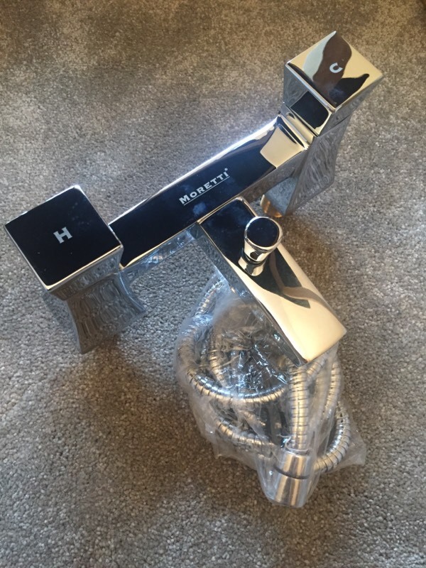 REDUCED Bath Mixer Tap with Shower Head attachment in Burtonon