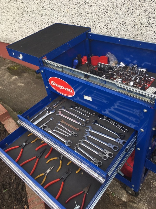 Blue Point tool trolley with tools in Whitehaven, Cumbria Gumtree