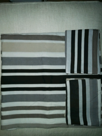 Double Bed Linen Set Duvet Cover Reverse Sides With Two Pillow Case