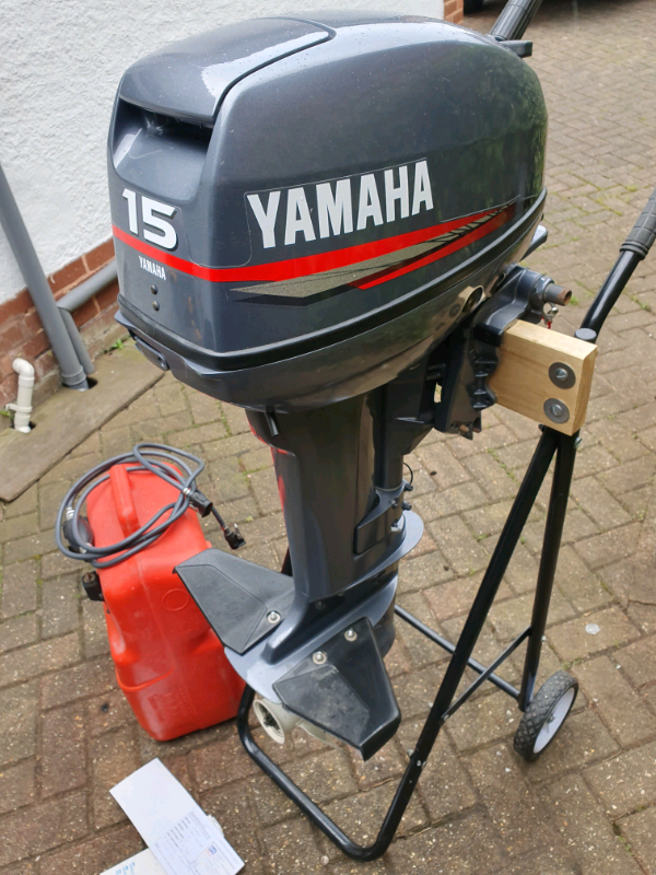 Yamaha 15hp 2 Stroke Outboard Engine for boat rib dinghy 