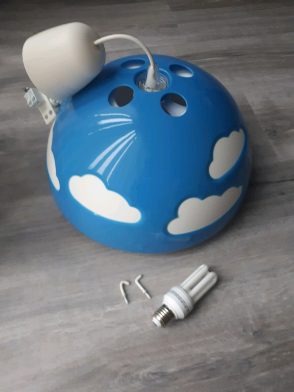 Ikea Skojig Ceiling Light Blue With White Clouds In Armadale West Lothian Gumtree