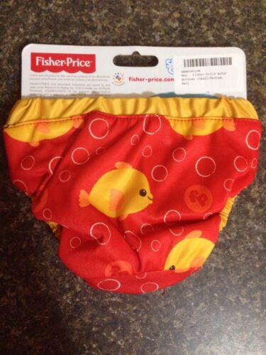 NEW Fisher Price Water Bottoms Reusable Swim Diaper Size 6 Months 13-18 Lbs