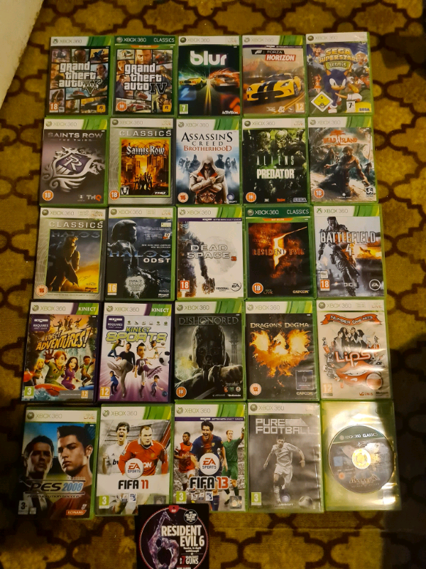 Xbox360 games and accessories for sale all different prices in Grays