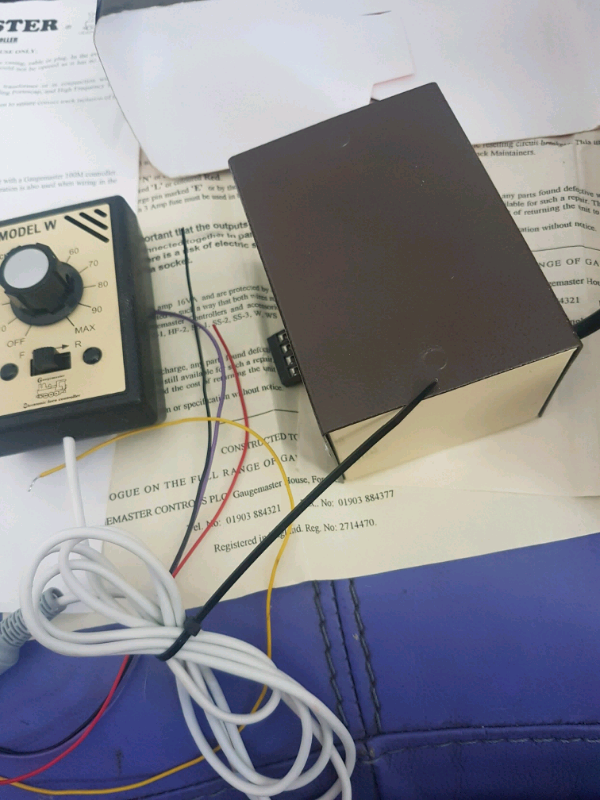 Model railway train set controller gaugemaster in Liberton, Edinburgh