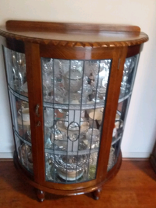 Solid Oak China Cabinet | Cabinets | Gumtree Australia Cessnock Area