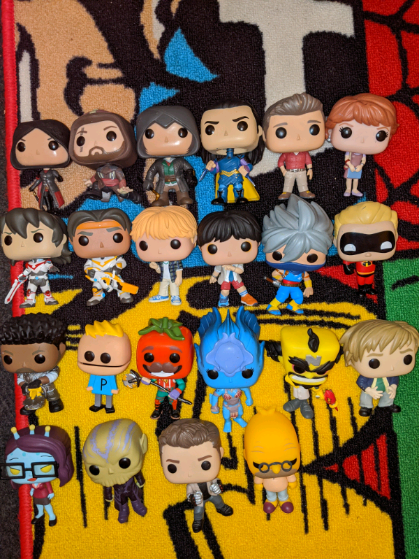 Various loose oob funko pop marvel Loki south park voltron | in