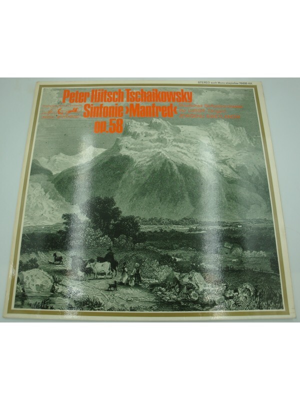Jewgenij Swetlanow/Udssr Sinfonie Manfred Op.58 Tchaikowski Lp 1967 Melodia