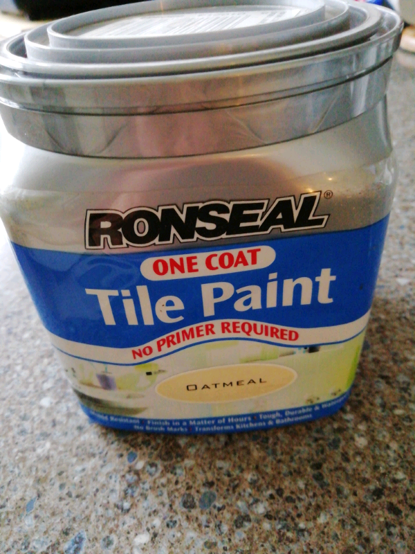 Ronseal tile paint never opened. Oatmeal FREE in Barrow Upon Soar