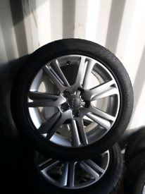 Audi a4 s line wheels genuine audi 