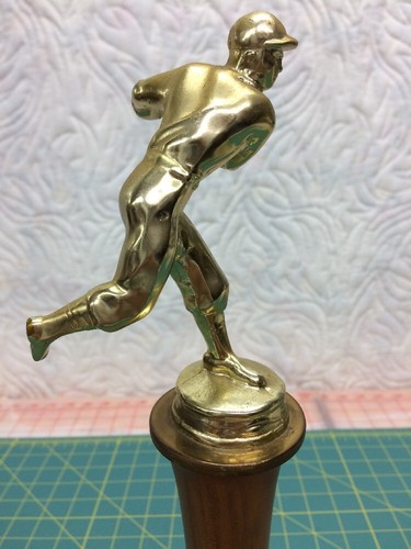 Vintage 1967 Softball League Figural Trophy