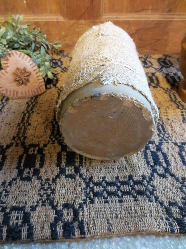 Antique Stoneware Bottle Jar with Molasses Label | Early Look