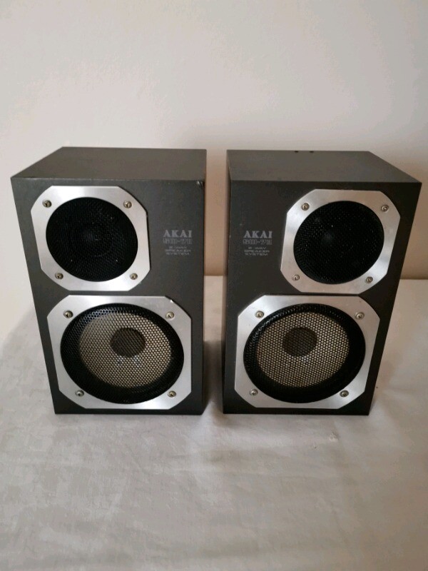 2 x AKAI SW7II 2 Way Speaker System in Bournemouth, Dorset Gumtree