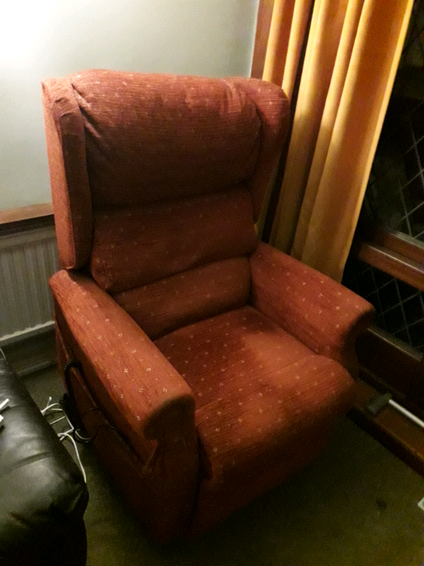 Riser/recliner chair and covers. in West Hampstead, London Gumtree