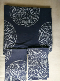 Debenhams Kingsize Bed LinenSet Duvet Cover Two Pillow Case 100%Cotton