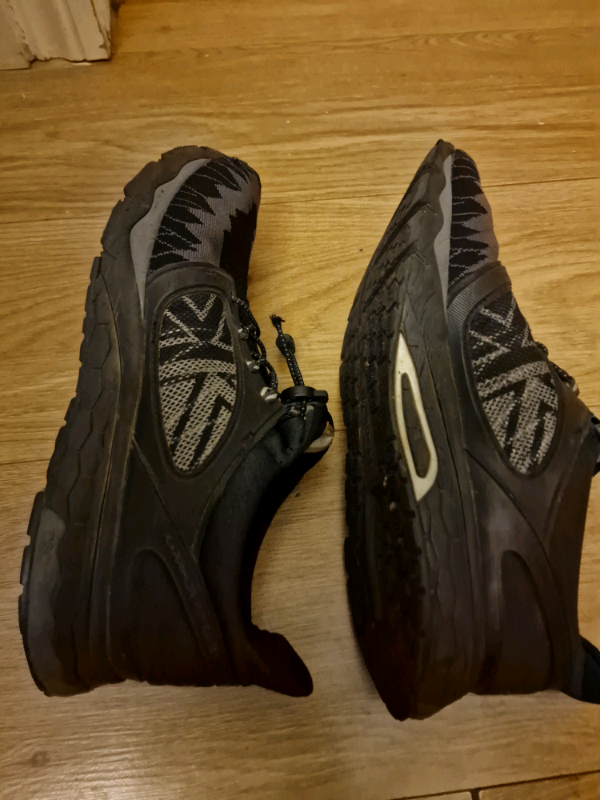 Black/Grey Karrimor Mens D30 Excel 2 Running Shoes Size 10.5 in