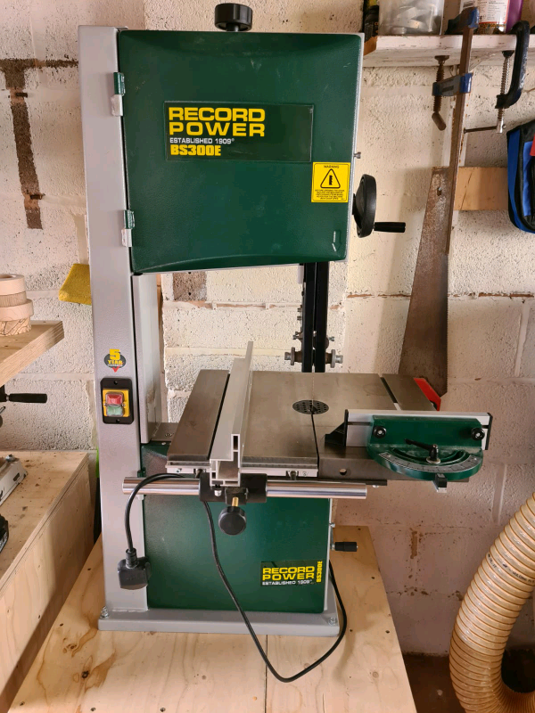 RECORD POWER BS300E BANDSAW. 12 Months Old! in Exeter, Devon Gumtree