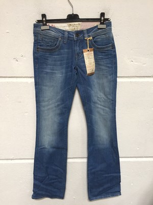 Mavi Ladies Jeans Bella Low-Rise, Slim Bootcut Blue W27 L34