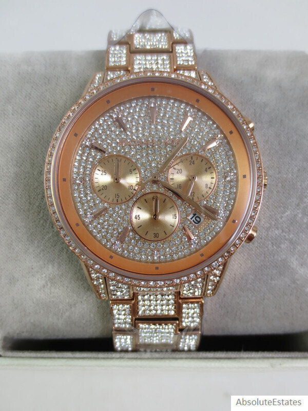 新品未使用　マイケルコース　MK6862 RITZ イエローゴールド Michael Kors Women's Ritz Quartz Gold Watch MK6862 NIB | eBay
