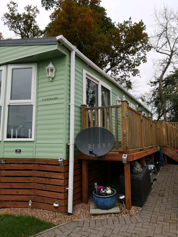 static caravan sited at letham feus park in Leven, Fife Gumtree