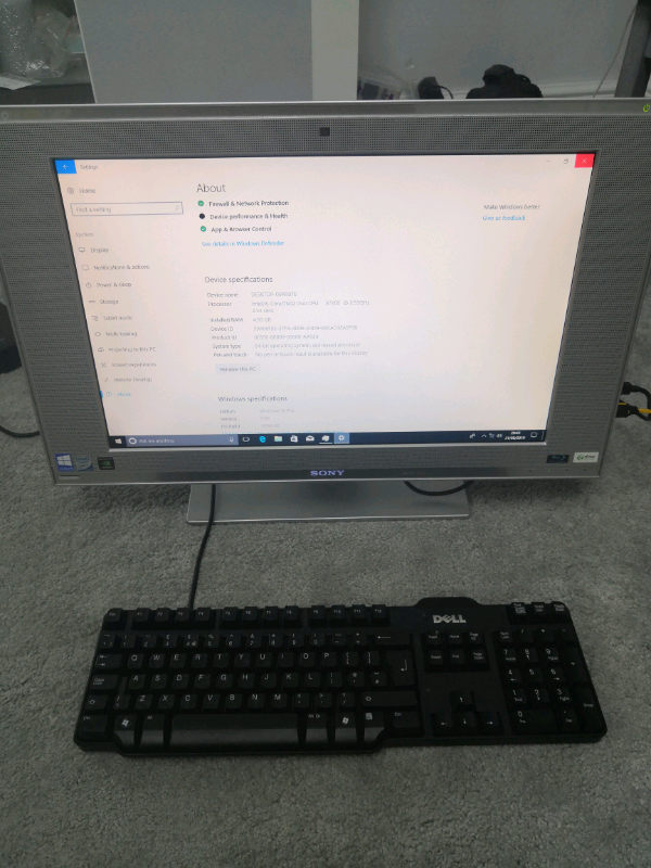 Sony Vaio All In One Pc In Holsworthy Devon Gumtree