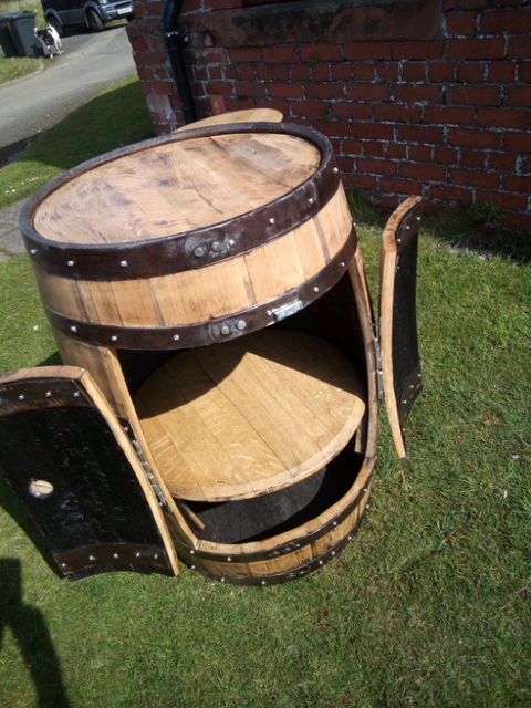 Whisky Barrel Cabinet In Stirling Gumtree