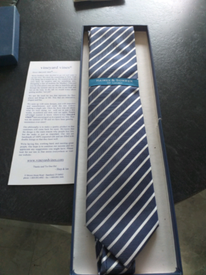 Hand made 100% silk tie, from Martha's vineyard, Haines and Bonner of