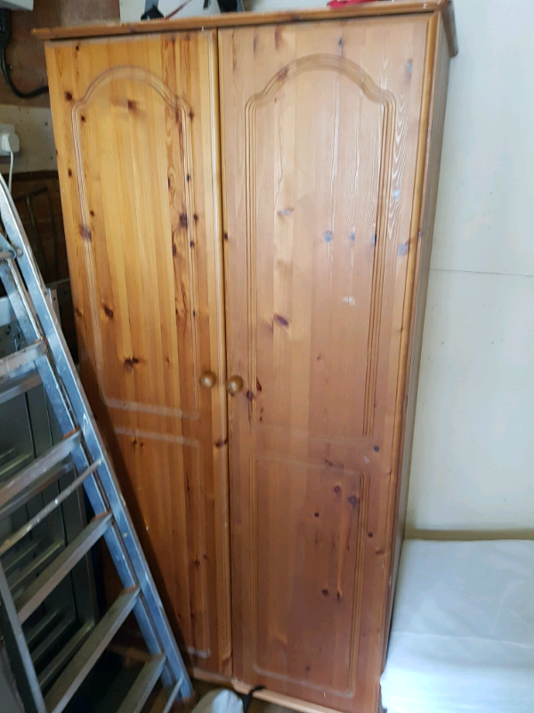 Dark Pine Wardrobe In Warwick Warwickshire Gumtree
