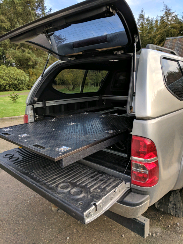 Pick Up Load Bed Storage System W Drawers And Sliding Top In