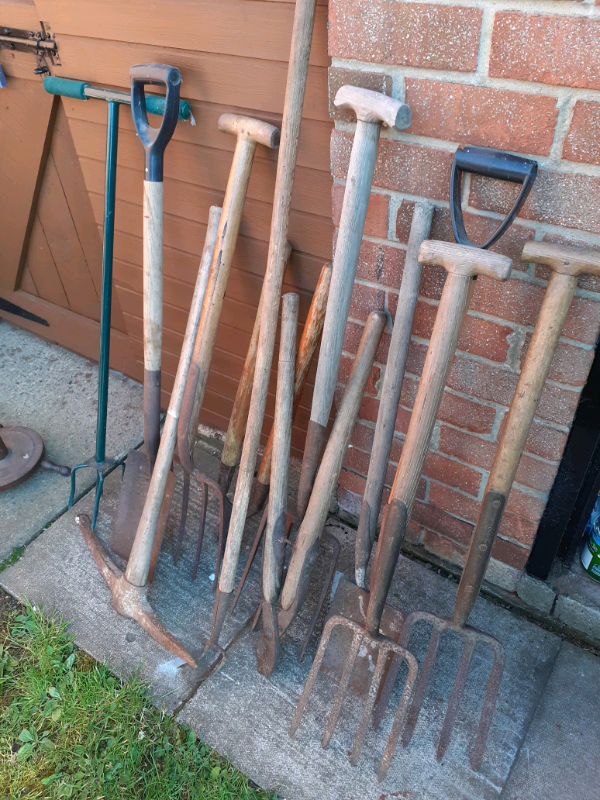 Gardening Garden Tools Fork Spade Hoe Tiller in Redcar, North