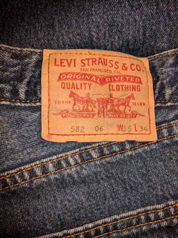 levis 512 w33 l34