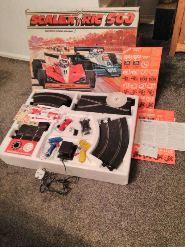 Scalextric 500 C538 Vintage Car Racing Set in Ripley, Derbyshire
