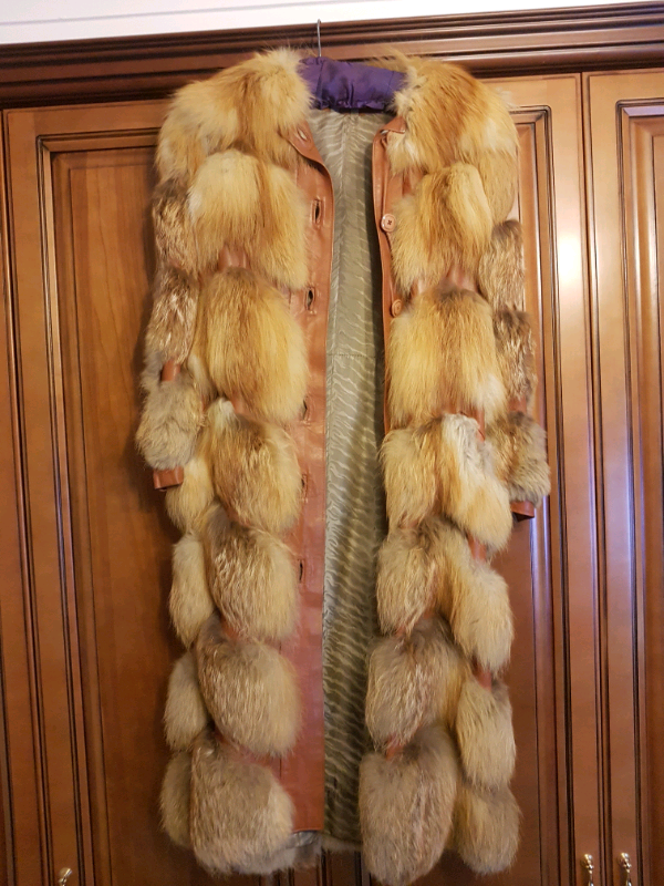 Ladies vintage Red Fox Fur coat | in Bexhill-on-Sea, East Sussex | Gumtree