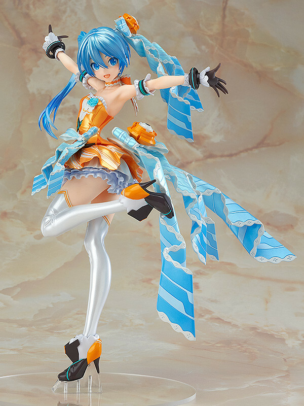 人気ブランド新作豊富 scale 1/7 figure Miku Hatsune Factory Max Orange Ver Blossom コミック・アニメ