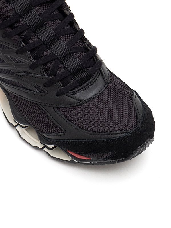 Pre-owned Mizuno Wave Prophecy Ls For "graphpaper" Color Black Ivory D1gd2409 Men Us9 In Multicolor