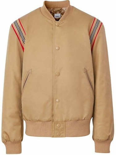BURBERRY ブラウン レザージャケット S Burberry バーバリー レザージャケット | ブラック | FARFETCH JP