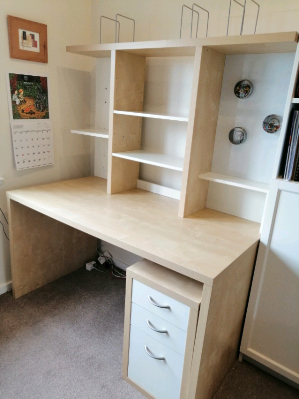 Ikea Mikael Desk And Drawer Unit Used But Still Loved In