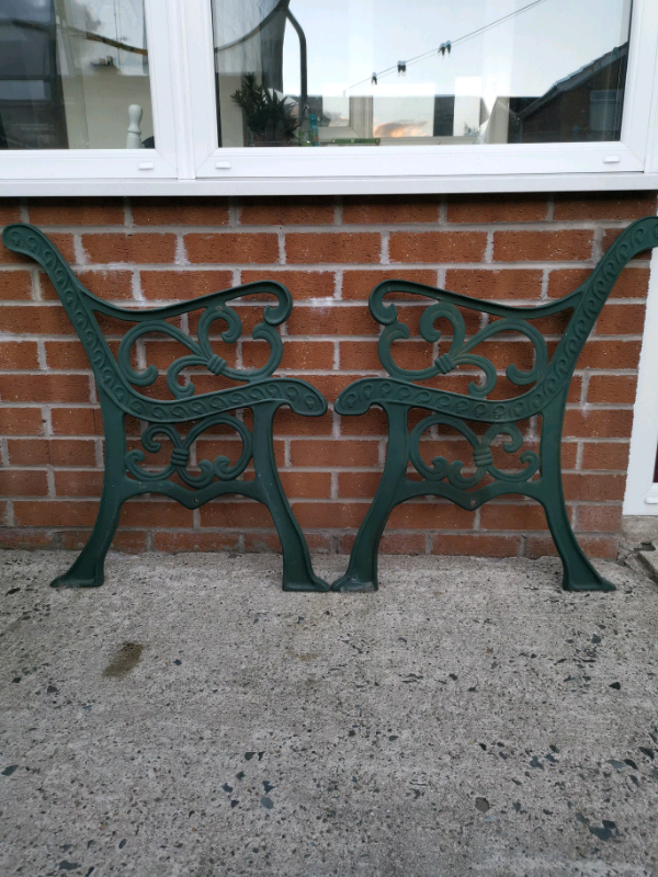 Heavy cast iron garden bench ends in Ballynahinch, County Down Gumtree