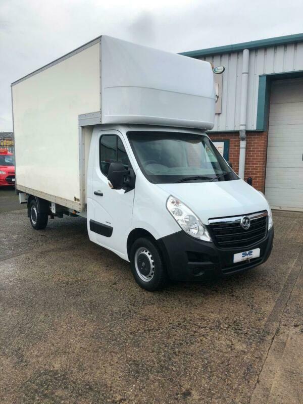 2014 64 VAUXHALL MOVANO / MASTER 3500 RWD 125BHP LUTON BOX VAN WITH